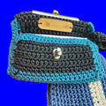 Crocheted Wallet with Card & Cash Slots