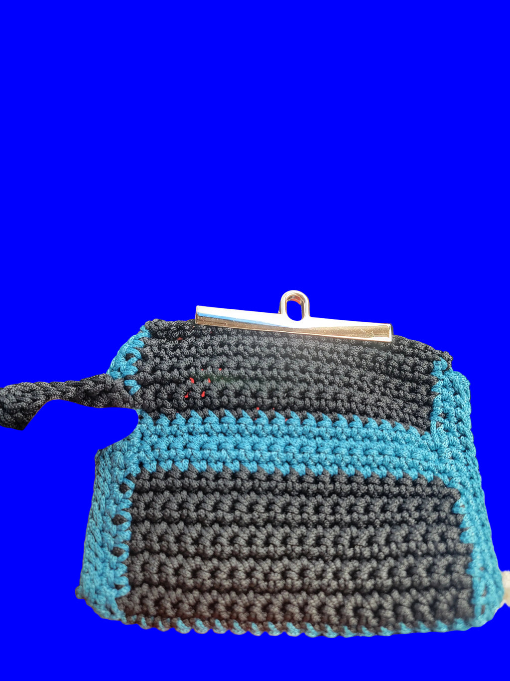 Crocheted Wallet with Card & Cash Slots